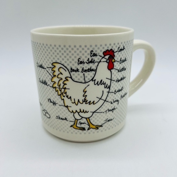 Bevvy Other - BEVVY VINTAGE 1983 CHICKEN ROOSTER COFFEE MUG